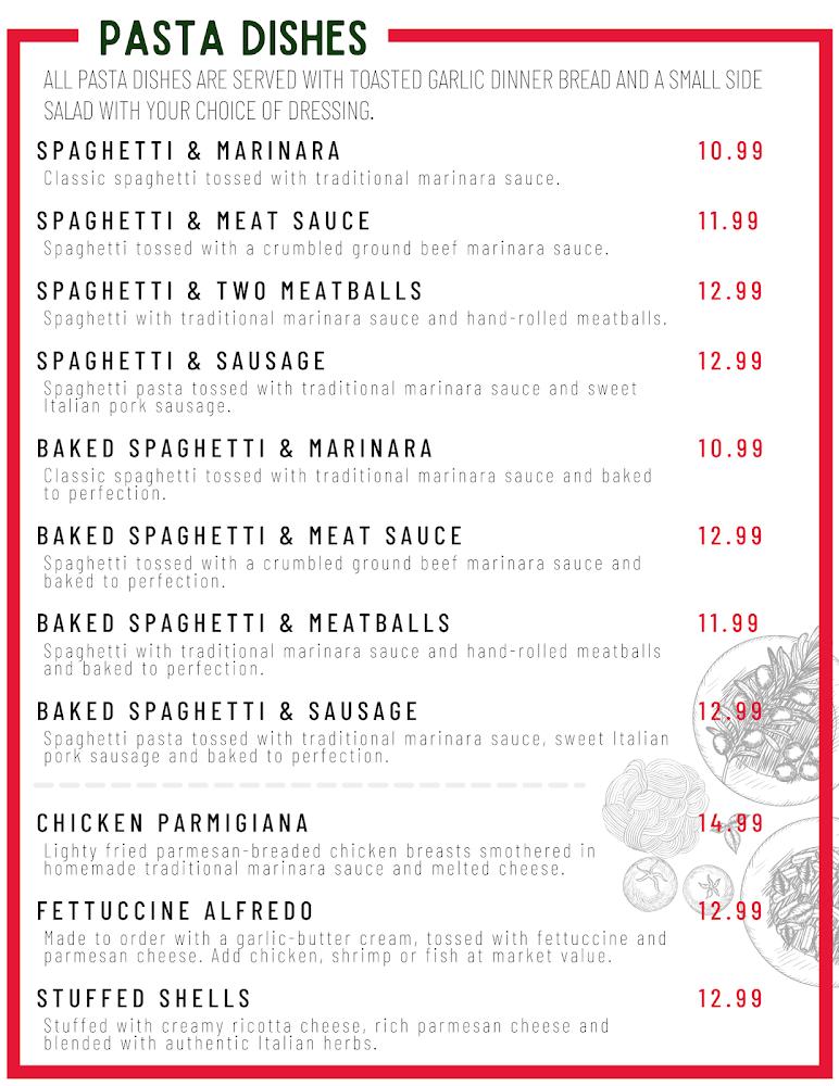 Anna's Italian Restaurant - West Point Menu image 3